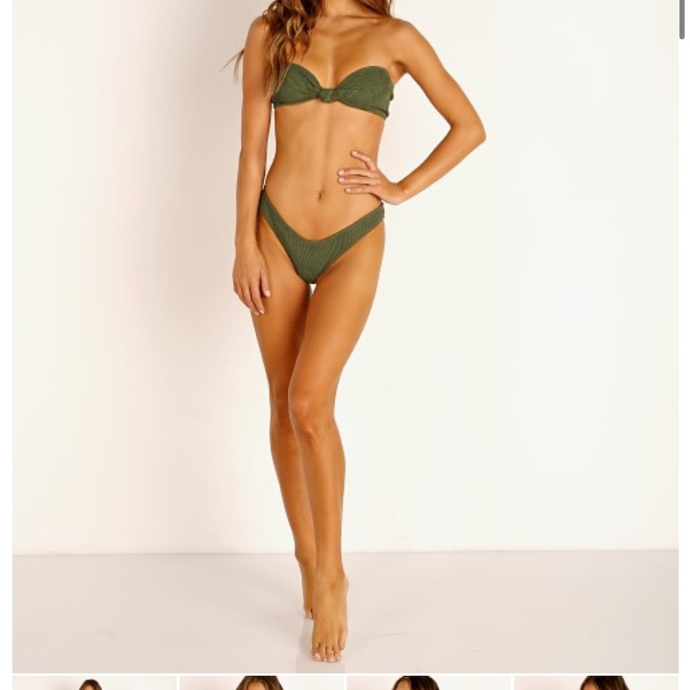 Bound by bond-eye khaki green bikini - size small